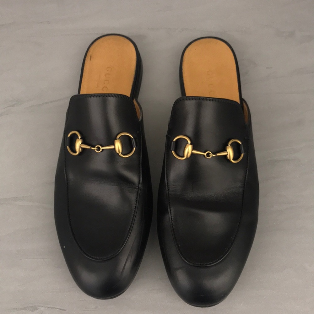 Gucci slip on loafers Womens